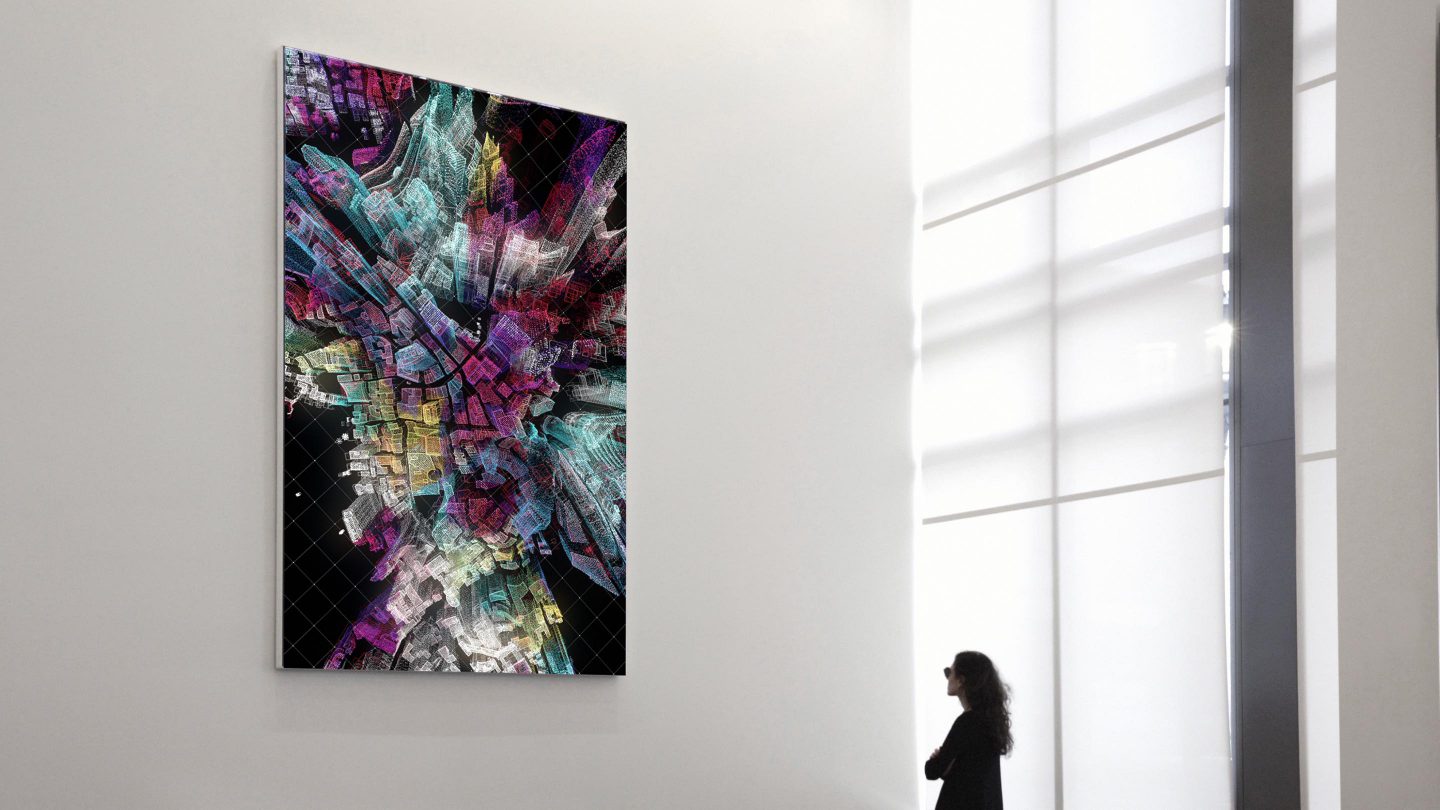 Wind of Boston : Data Paintings - Refik Anadol Studio